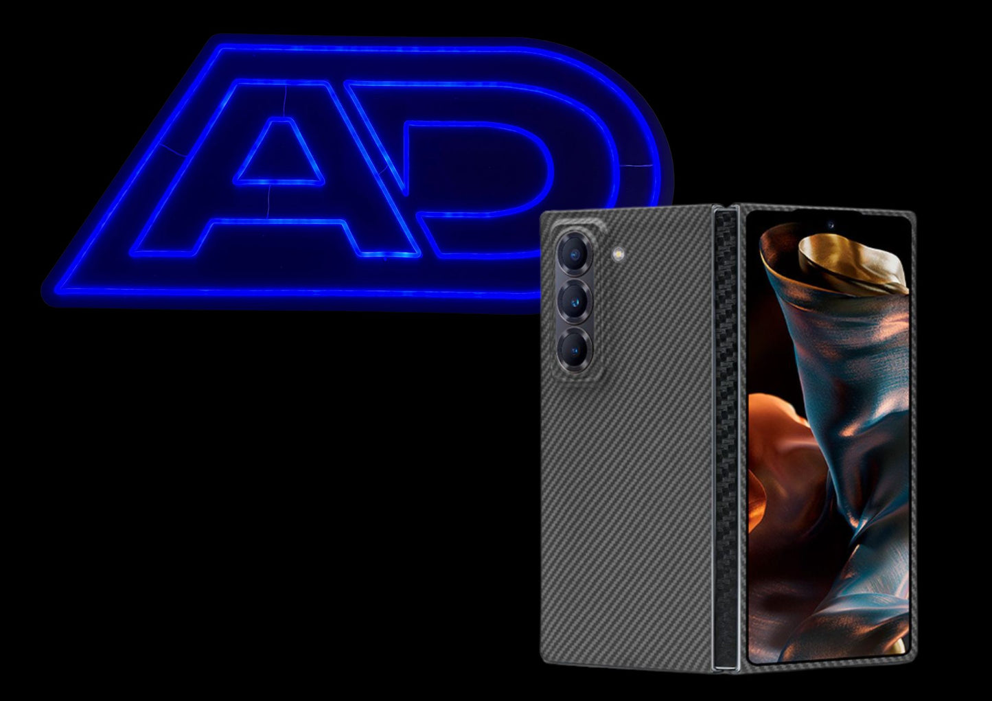 Samsung Galaxy Z Fold SE/W25 Aramid Carbon Fibre Case