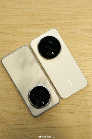 Honor Magic 8 Pro rumoured to come in White and also Blue colour