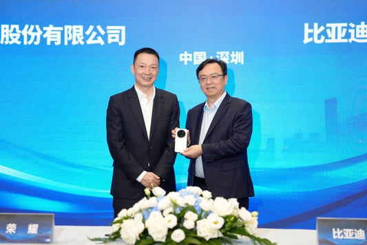 Honor and BYD announced strategic partnership