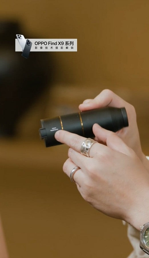 Oppo's new Telephoto accessory shown off