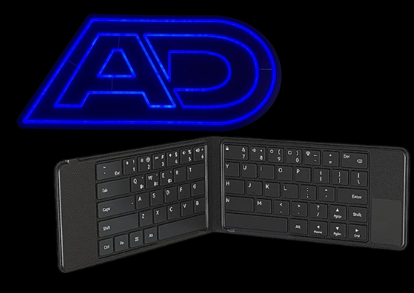 BOW Folding Bluetooth Keyboard for Huawei Mate XT Ultimate